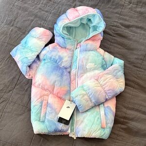 Nike Multicolor Tie-Dye Puffer Jacket